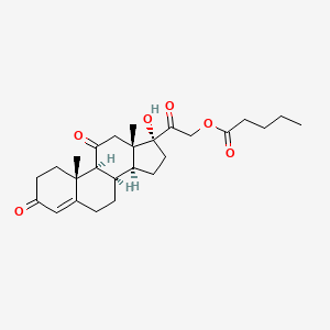molecular formula C26H36O6 B1460117 氢化可的松 21-戊酸酯 CAS No. 119698-10-1