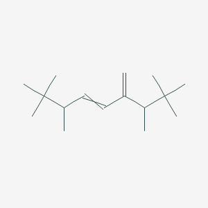 2,2,3,7,8,8-Hexamethyl-6-methylidenenon-4-ene