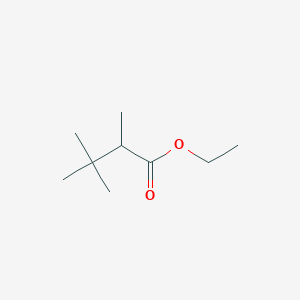 Butanoic acid, 2,3,3-trimethyl, ethyl ester