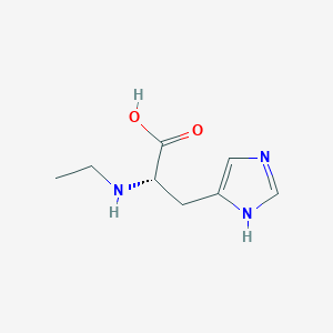 molecular formula C8H13N3O2 B14601207 N-Ethyl-L-histidine CAS No. 58813-25-5