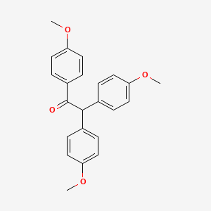 1,2,2-Tris(4-methoxyphenyl)ethan-1-one