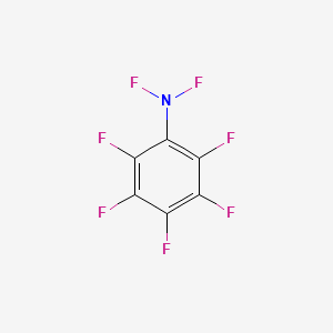 molecular formula C6F7N B14601240 Perfluoroaniline CAS No. 58749-37-4