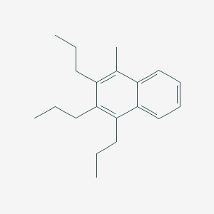 1-Methyl-2,3,4-tripropylnaphthalene