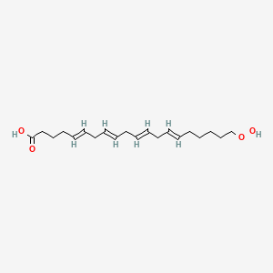 5,8,11,14-Eicosatetraenoic acid, hydroperoxy-, (5Z,8Z,11Z,14Z)-