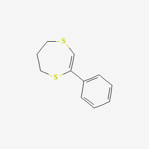 2-phenyl-6,7-dihydro-5H-1,4-dithiepine