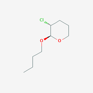 (2R,3R)-2-butoxy-3-chlorooxane