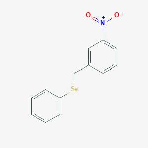 1-Nitro-3-[(phenylselanyl)methyl]benzene