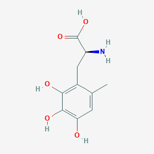 molecular formula C10H13NO5 B14601479 2,3-Dihydroxy-6-methyl-L-tyrosine CAS No. 61201-48-7