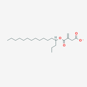 3-{[(Hexadecan-4-yl)oxy]carbonyl}but-3-enoate