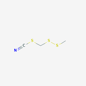 (Methyldisulfanyl)methyl thiocyanate