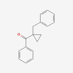 Methanone, phenyl[1-(phenylmethyl)cyclopropyl]-