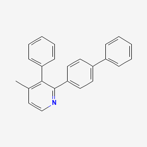 2-([1,1'-Biphenyl]-4-yl)-4-methyl-3-phenylpyridine