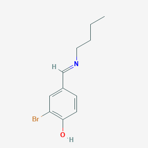 2-Bromo-4-[(butylamino)methylidene]cyclohexa-2,5-dien-1-one