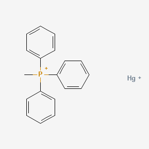 Mercury(1+);methyl(triphenyl)phosphanium