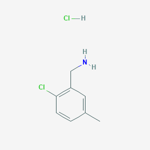 (2-Chloro-5-methylphenyl)methanamine hydrochloride