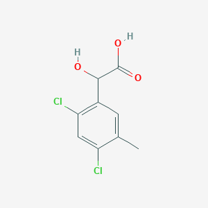 molecular formula C9H8Cl2O3 B1460167 2,4-Dichloro-5-methylmandelic acid CAS No. 1803838-18-7