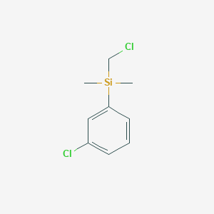 (Chloromethyl)(3-chlorophenyl)dimethylsilane