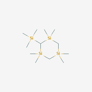 1,1,3,3,5,5-Hexamethyl-2-(trimethylsilyl)-1,3,5-trisilinane