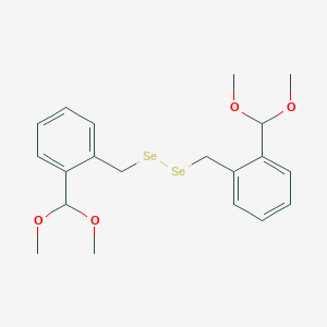 Bis{[2-(dimethoxymethyl)phenyl]methyl}diselane