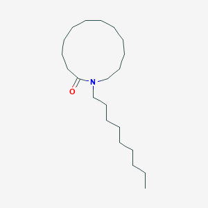 molecular formula C21H41NO B14601781 1-Nonyl-1-azacyclotridecan-2-one CAS No. 58331-35-4