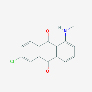 6-Chloro-1-(methylamino)anthracene-9,10-dione