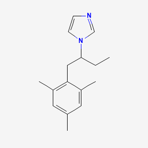 1-[1-(2,4,6-Trimethylphenyl)butan-2-yl]-1H-imidazole