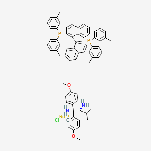 molecular formula C71H73ClN2O2P2Ru B1460183 (R)-RUCY-XylBINAP CAS No. 1384974-38-2