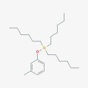 3-Methyl-1-trihexylsilyloxybenzene