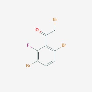 3',6'-Dibromo-2'-fluorophenacyl bromide