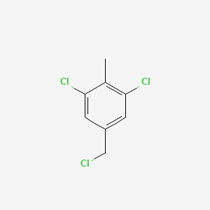 molecular formula C8H7Cl3 B1460186 3,5-Dichloro-4-methylbenzyl chloride CAS No. 1806288-53-8