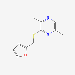 3-{[(Furan-2-yl)methyl]sulfanyl}-2,5-dimethylpyrazine