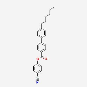 4-Cyanophenyl 4'-hexyl[1,1'-biphenyl]-4-carboxylate