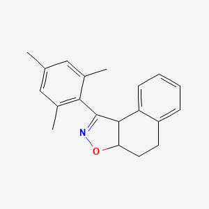 1-(2,4,6-Trimethylphenyl)-3a,4,5,9b-tetrahydronaphtho[1,2-d][1,2]oxazole