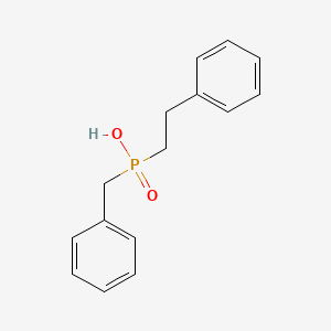 Benzyl(2-phenylethyl)phosphinic acid