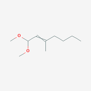 1,1-Dimethoxy-3-methylhept-2-ene