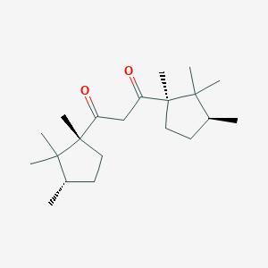 1,3-Bis[(1R,3S)-1,2,2,3-tetramethylcyclopentyl]propane-1,3-dione