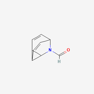 9-Azatricyclo[3.3.1.0~2,8~]nona-3,6-diene-9-carbaldehyde