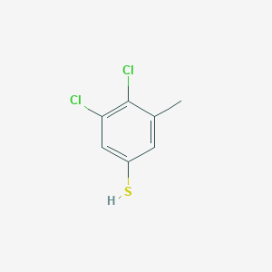 molecular formula C7H6Cl2S B1460203 3,4-Dichloro-5-methylthiophenol CAS No. 1803837-31-1