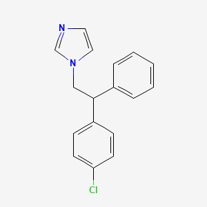 1-[2-(4-Chlorophenyl)-2-phenylethyl]-1H-imidazole