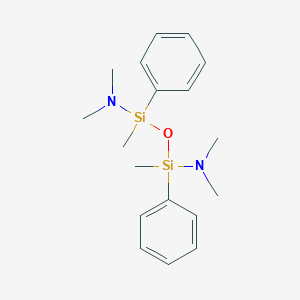 N~1~,N~1~,N~3~,N~3~,1,3-Hexamethyl-1,3-diphenyldisiloxane-1,3-diamine