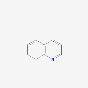 molecular formula C10H11N B14602095 5-Methyl-7,8-dihydroquinoline CAS No. 60499-13-0