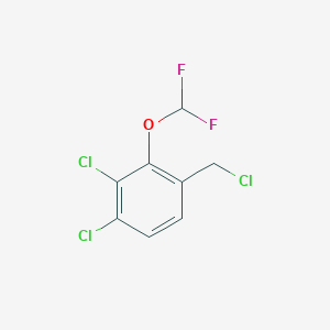 3,4-Dichloro-2-(difluoromethoxy)benzyl chloride