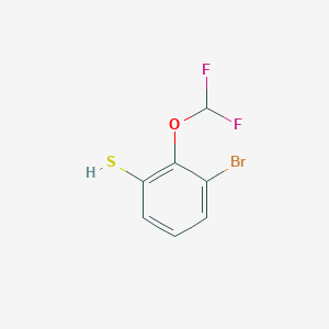 3-Bromo-2-(difluoromethoxy)thiophenol