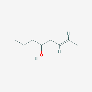 molecular formula C8H16O B14602211 (6E)-6-Octen-4-ol CAS No. 60340-29-6