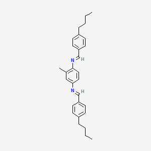 (E,E)-N,N'-(2-Methyl-1,4-phenylene)bis[1-(4-butylphenyl)methanimine]