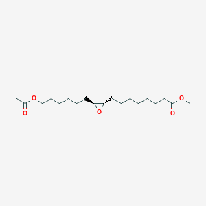 Methyl 8-{(2S,3S)-3-[6-(acetyloxy)hexyl]oxiran-2-yl}octanoate