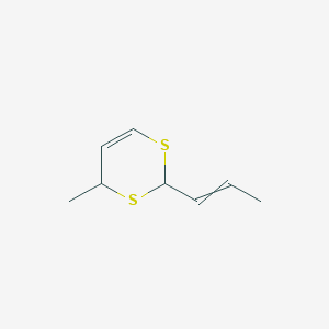 4-methyl-2-prop-1-enyl-4H-1,3-dithiine