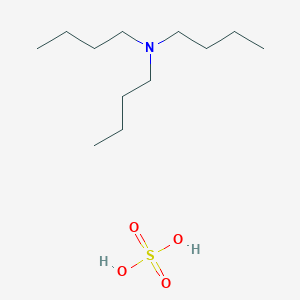 molecular formula C12H29NO4S B14602252 Sulfuric acid--N,N-dibutylbutan-1-amine (1/1) CAS No. 58888-51-0