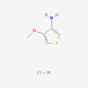 4-Methoxythiophen-3-amine hydrochloride