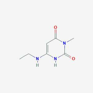 6-(ethylamino)-3-methylpyrimidine-2,4(1H,3H)-dione